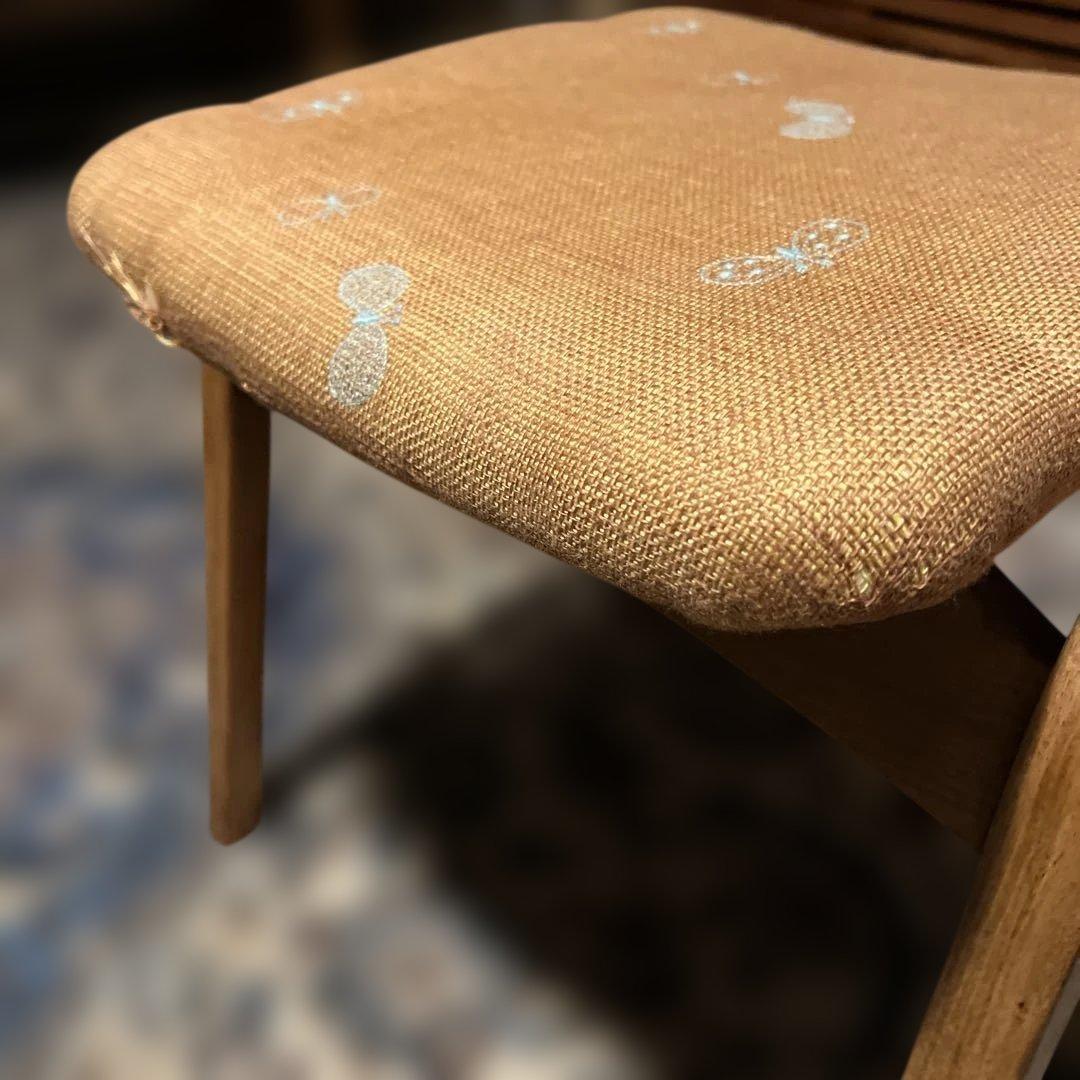 【希少】1950年代秋田木工スツール低め2客