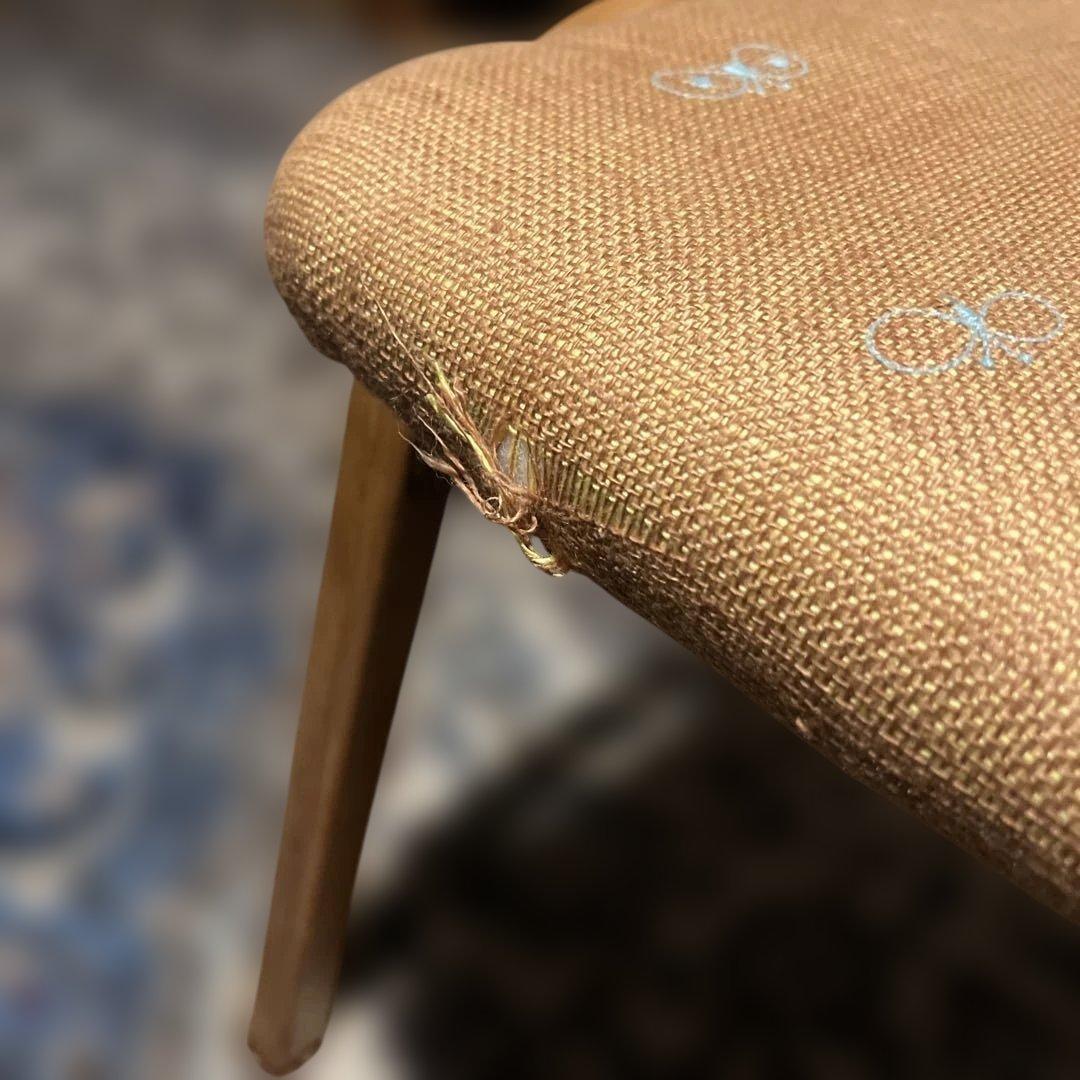 【希少】1950年代秋田木工スツール低め2客