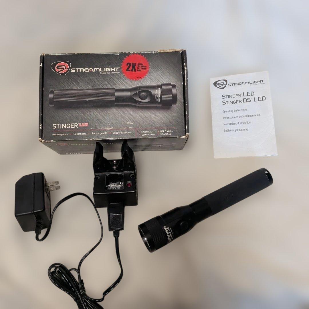 STREAMLIGHT ストリームライト スティンガーLED　実物ライト Streamlight（ストリームライト）スティンガーLED HL - アウトドア