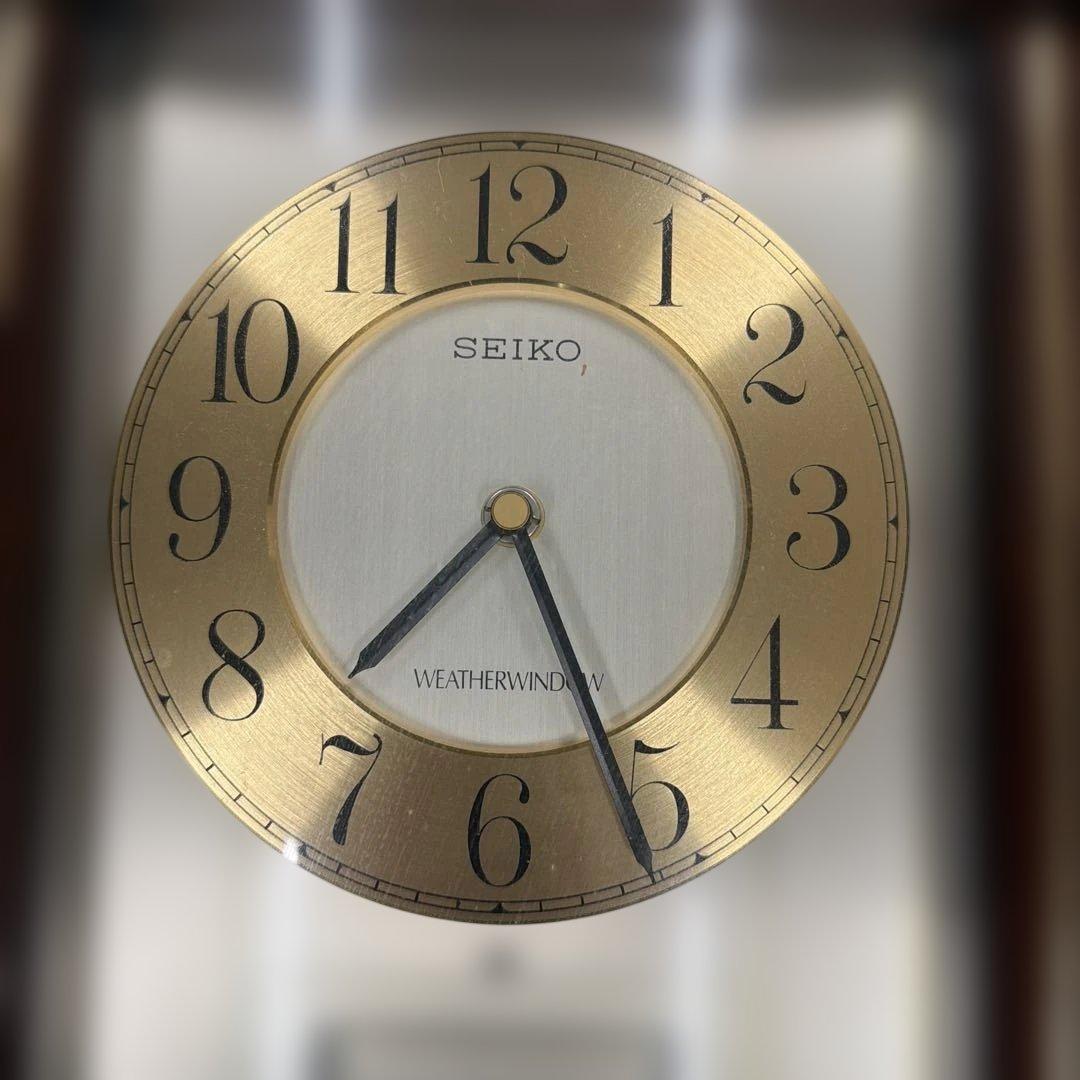 SEIKO からくり時計　掛時計 天気予報付き