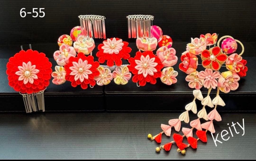 ☆じぇりとむ☆さま専用 七五三髪飾りセット 8-2