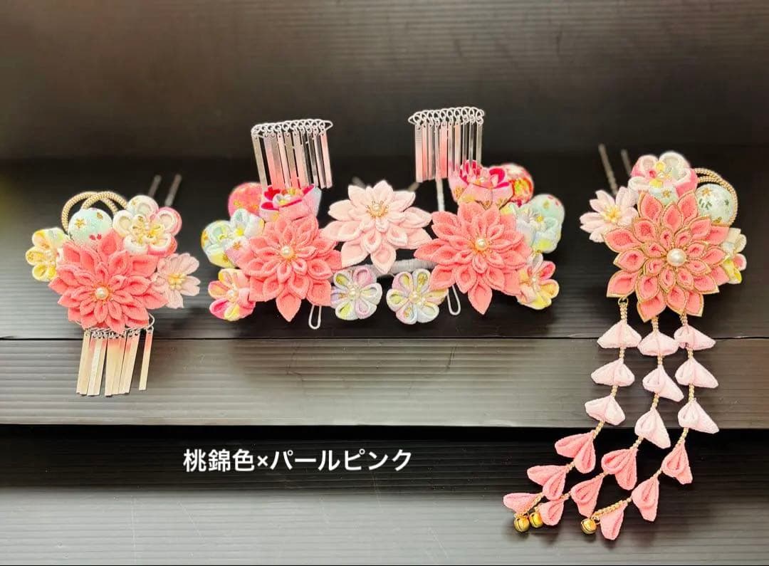 ☆じぇりとむ☆さま専用 七五三髪飾りセット 8-2