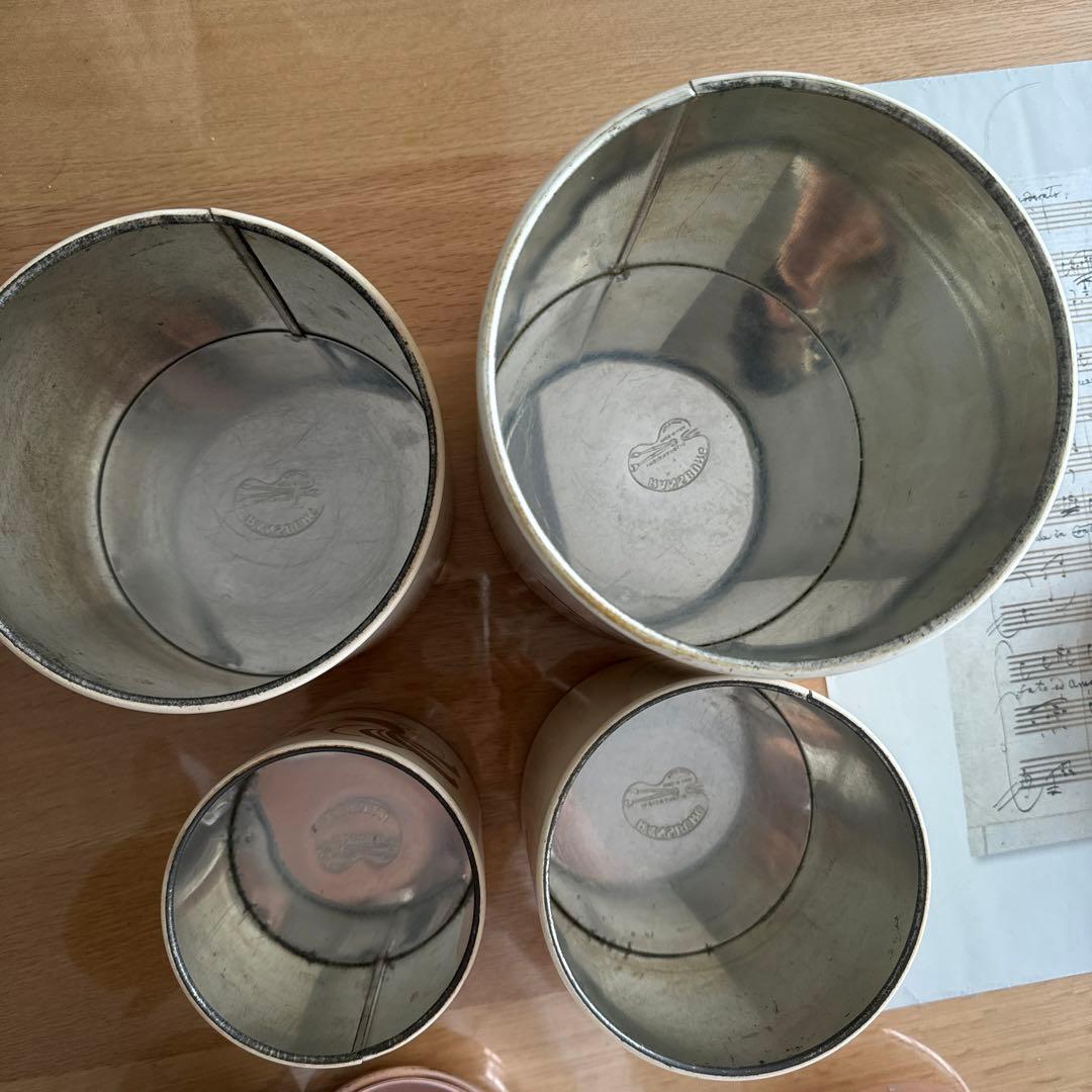 ランズバーグ　Ransburg アンティークキャニスター 缶