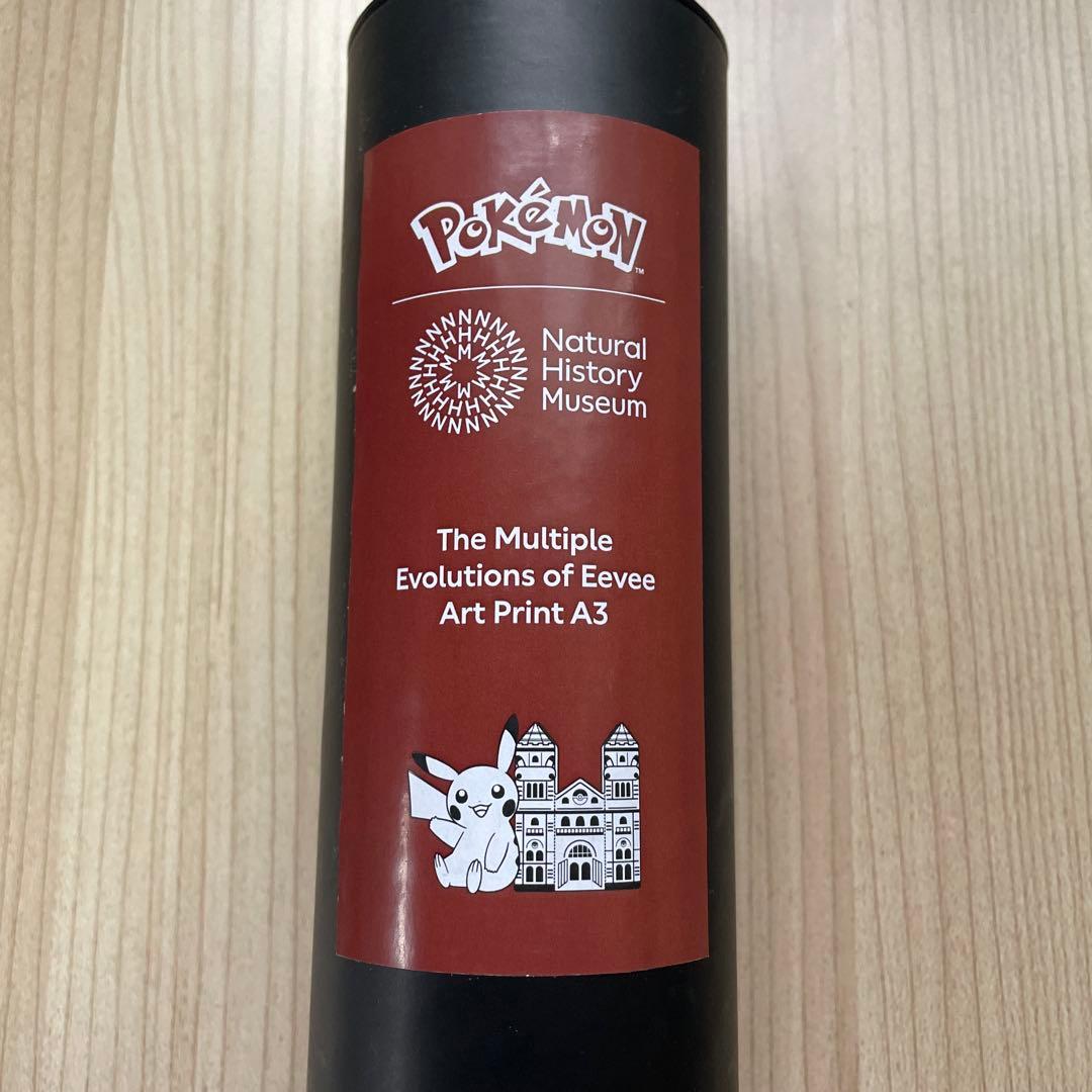 限定品】ポケモン30周年 ロンドン自然史博物館コラボ A3ポスター