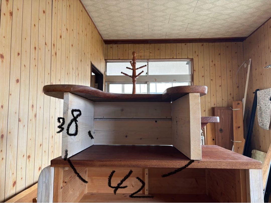 レジ目隠し　台　ハンドメイド