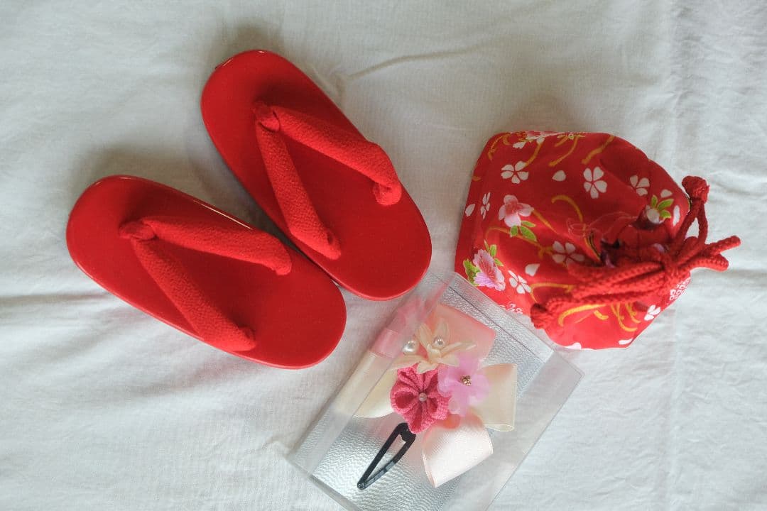 3才女の子用七五三 着物セット