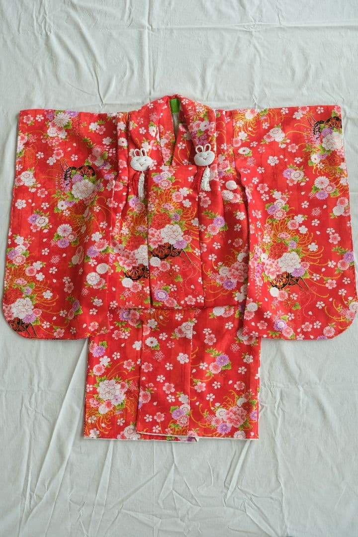 3才女の子用七五三 着物セット