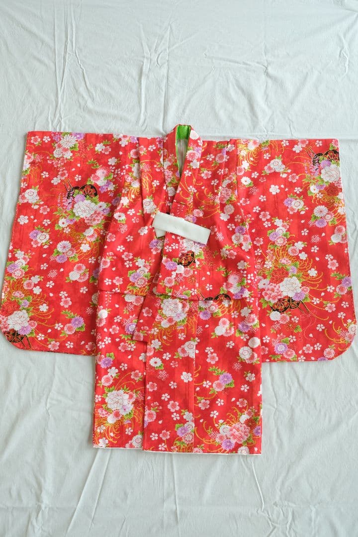 3才女の子用七五三 着物セット