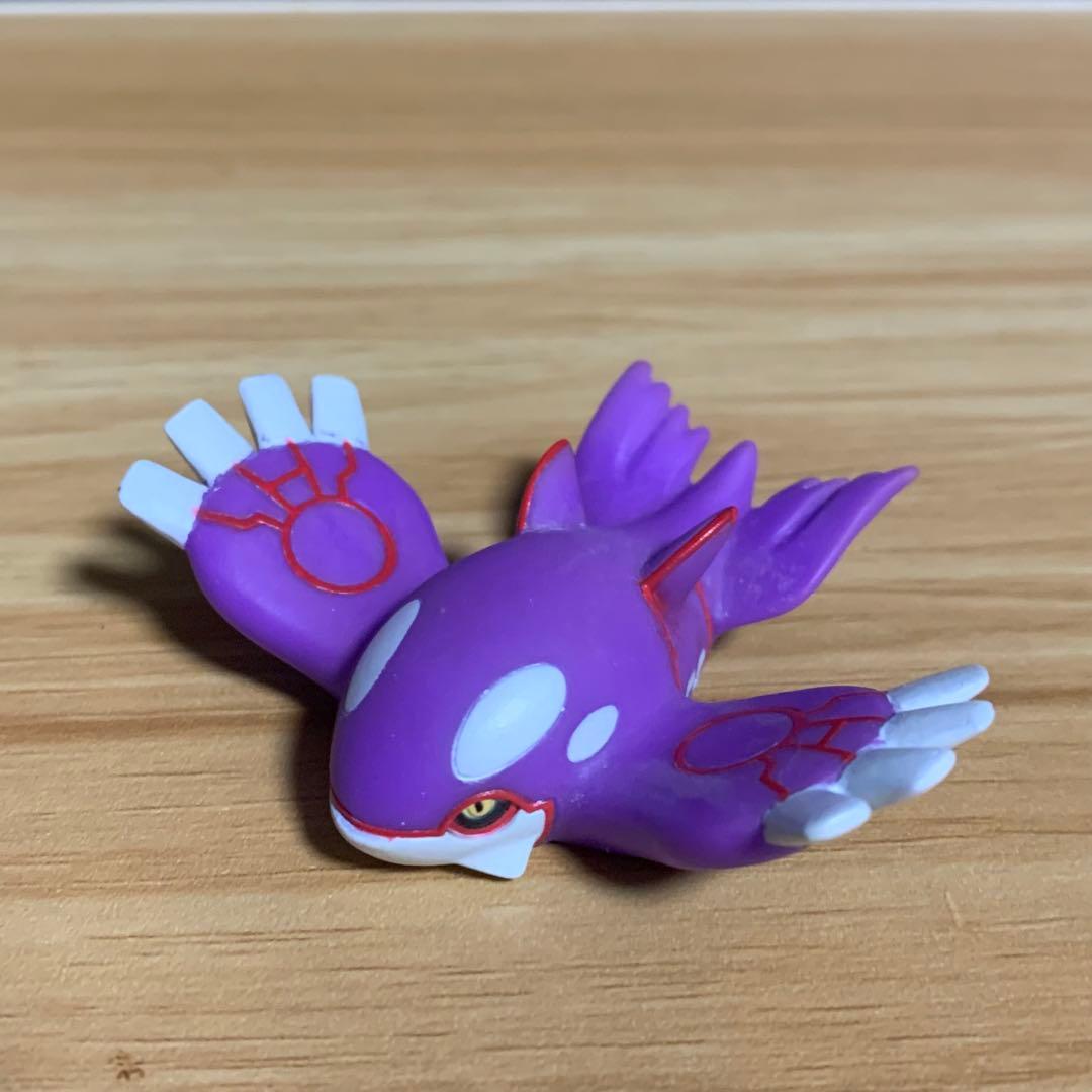 ポケモンキッズ 指人形【カイオーガ 】色違い ソフビ フィギュア