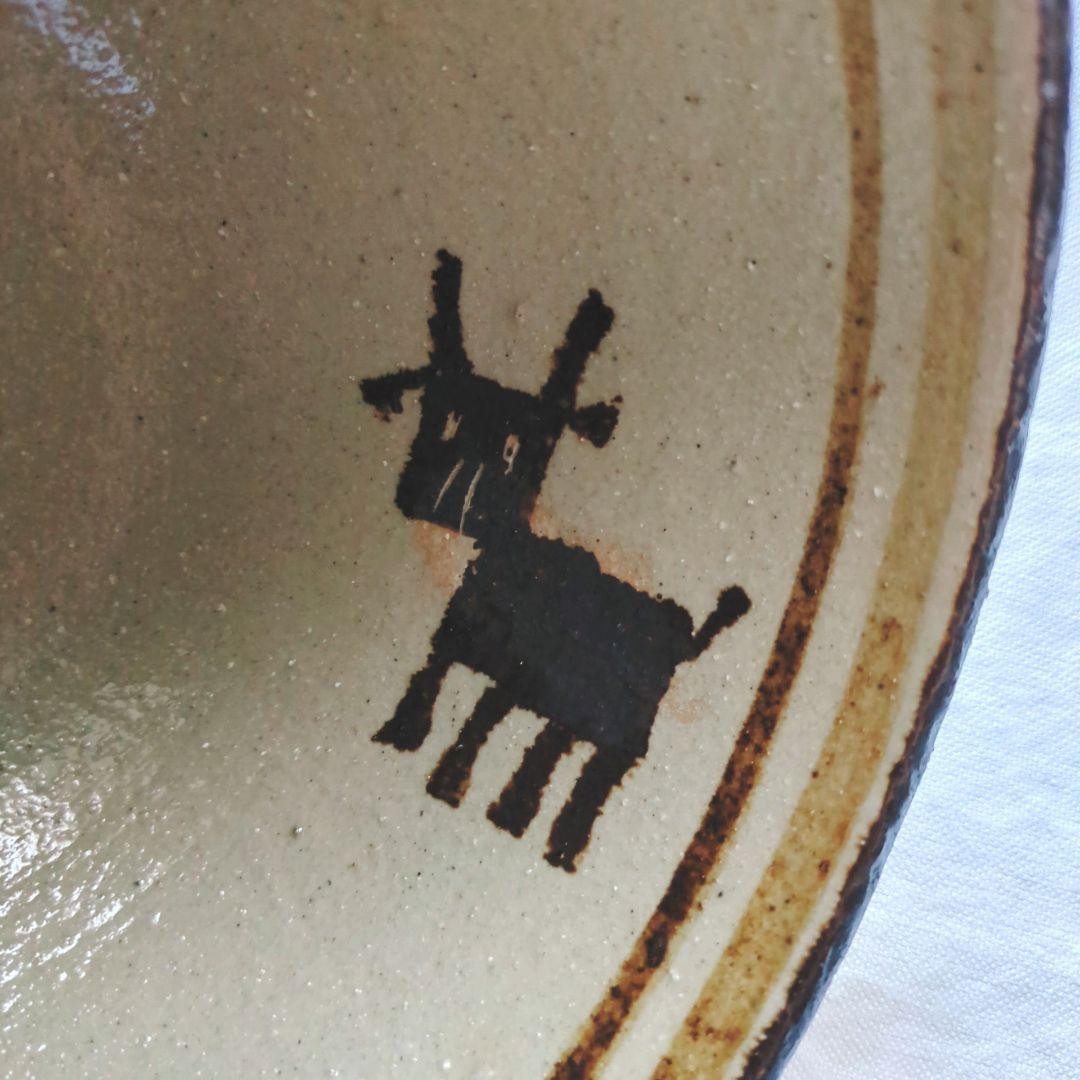 新品 工房十鶴さんのランプシェード やちむん 16cm大 ① 作家もの