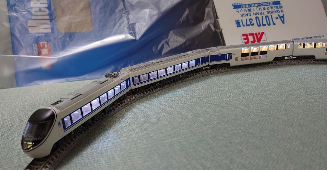 JR東海 371系 あさぎり 側面幕リアル 密連付 室内灯入 マイクロエース