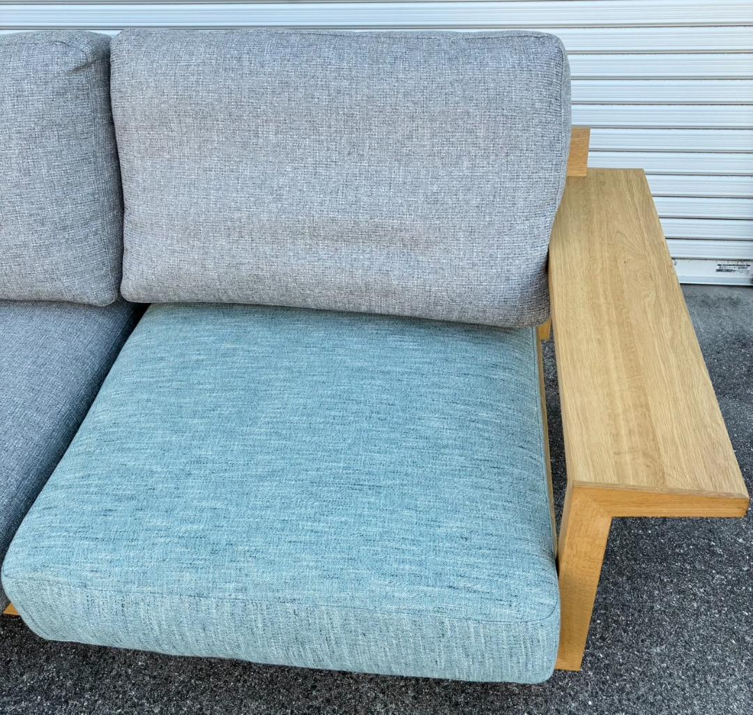 【良品 送料込】BERG Furniture ソファ ファブリック 3人掛け