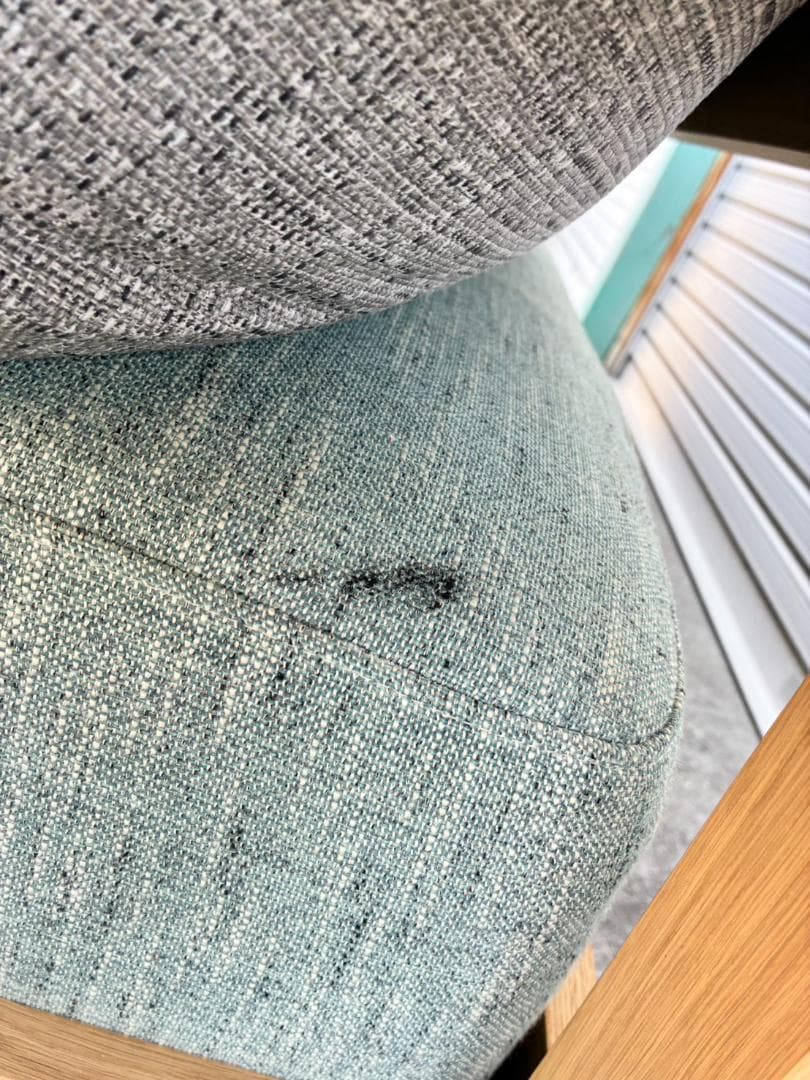 【良品 送料込】BERG Furniture ソファ ファブリック 3人掛け