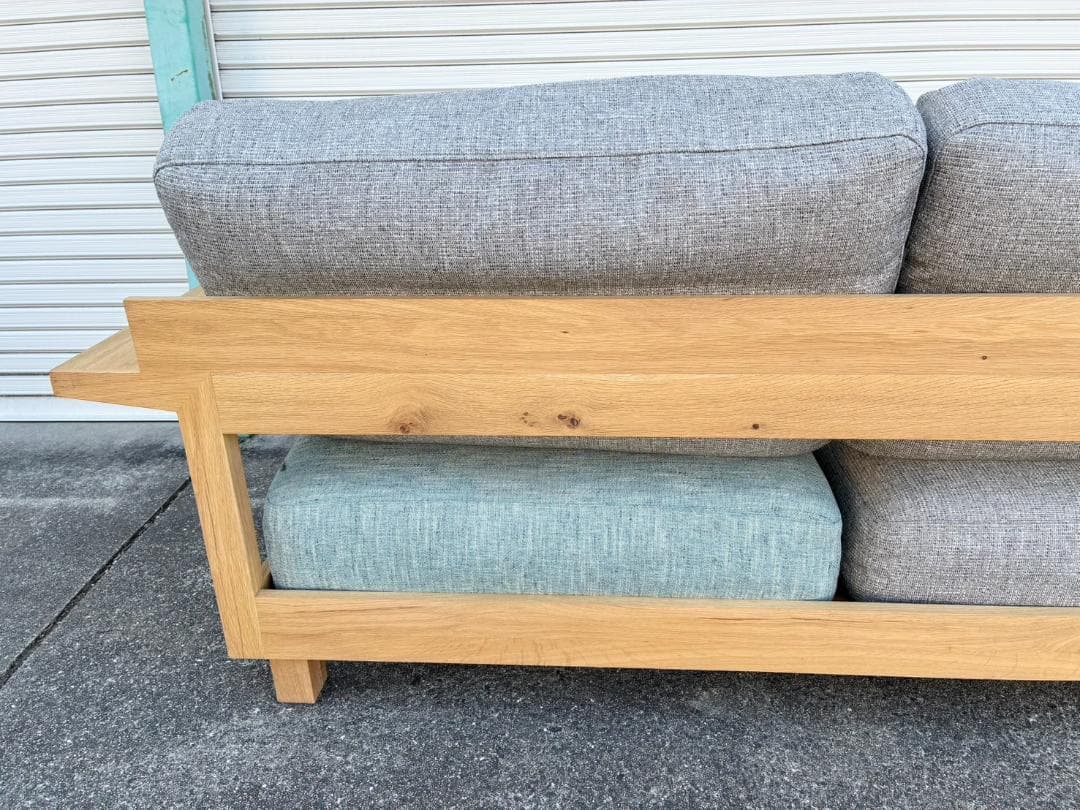 【良品 送料込】BERG Furniture ソファ ファブリック 3人掛け