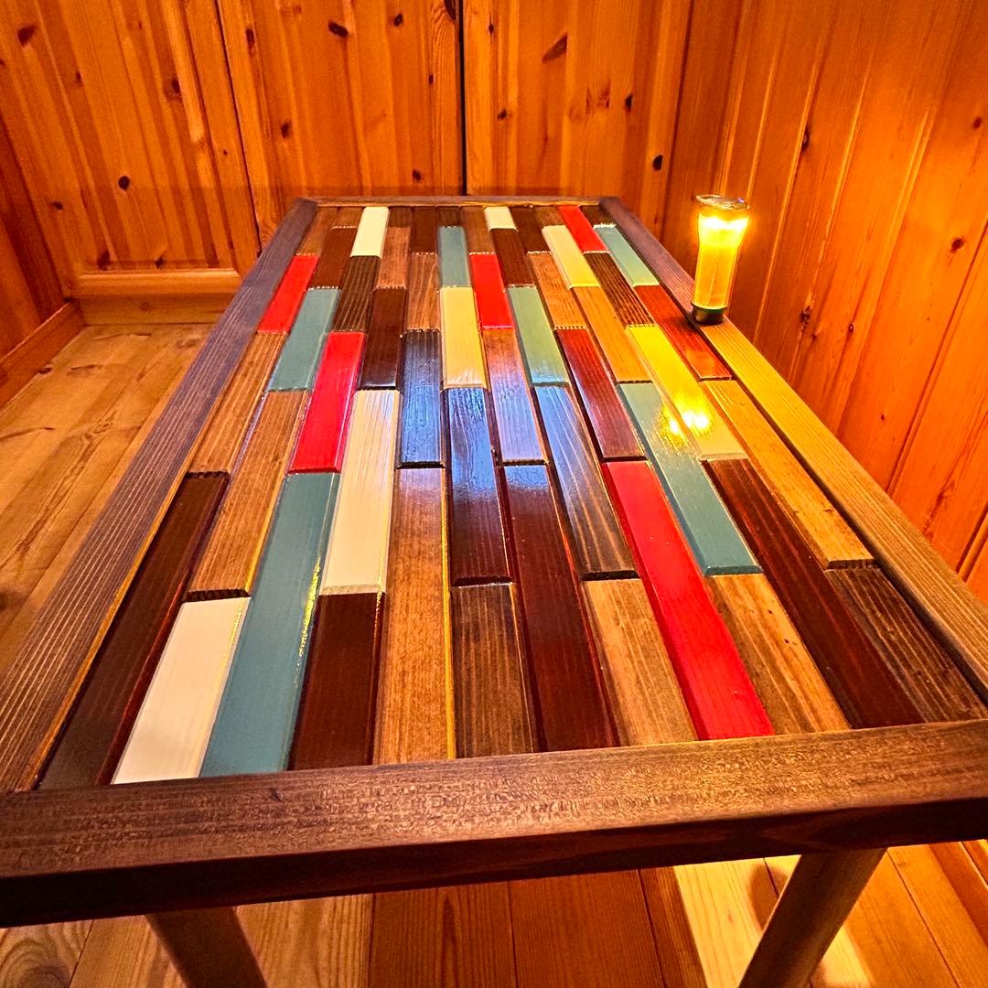 No.572 アイアンローテーブル　コーヒーテーブル　センターテーブル