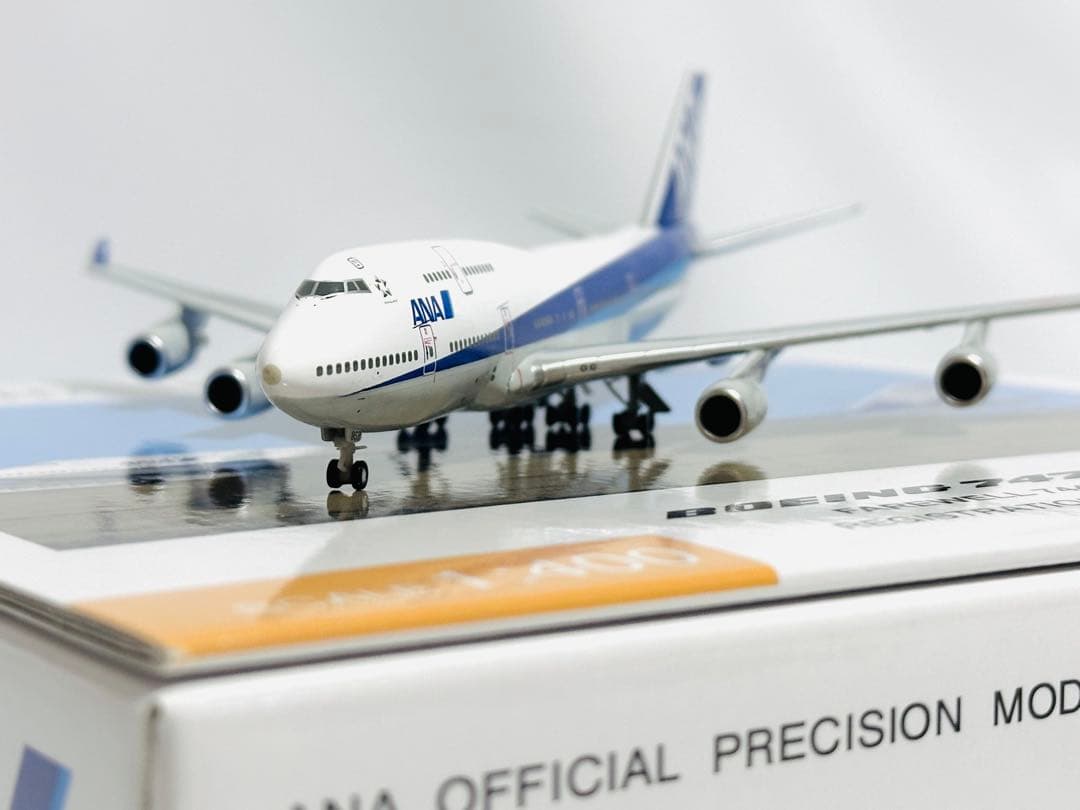 全日空商事 1/400 ANA B747-400 ラストフライトNH40085 - メルカリ