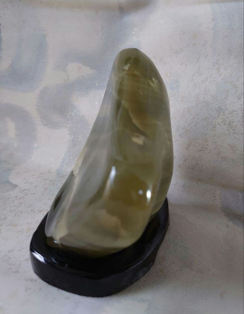 綺麗❤️翡翠石 鑑賞石 緑石 天然石 水石 置物 骨董品 1. 1kg