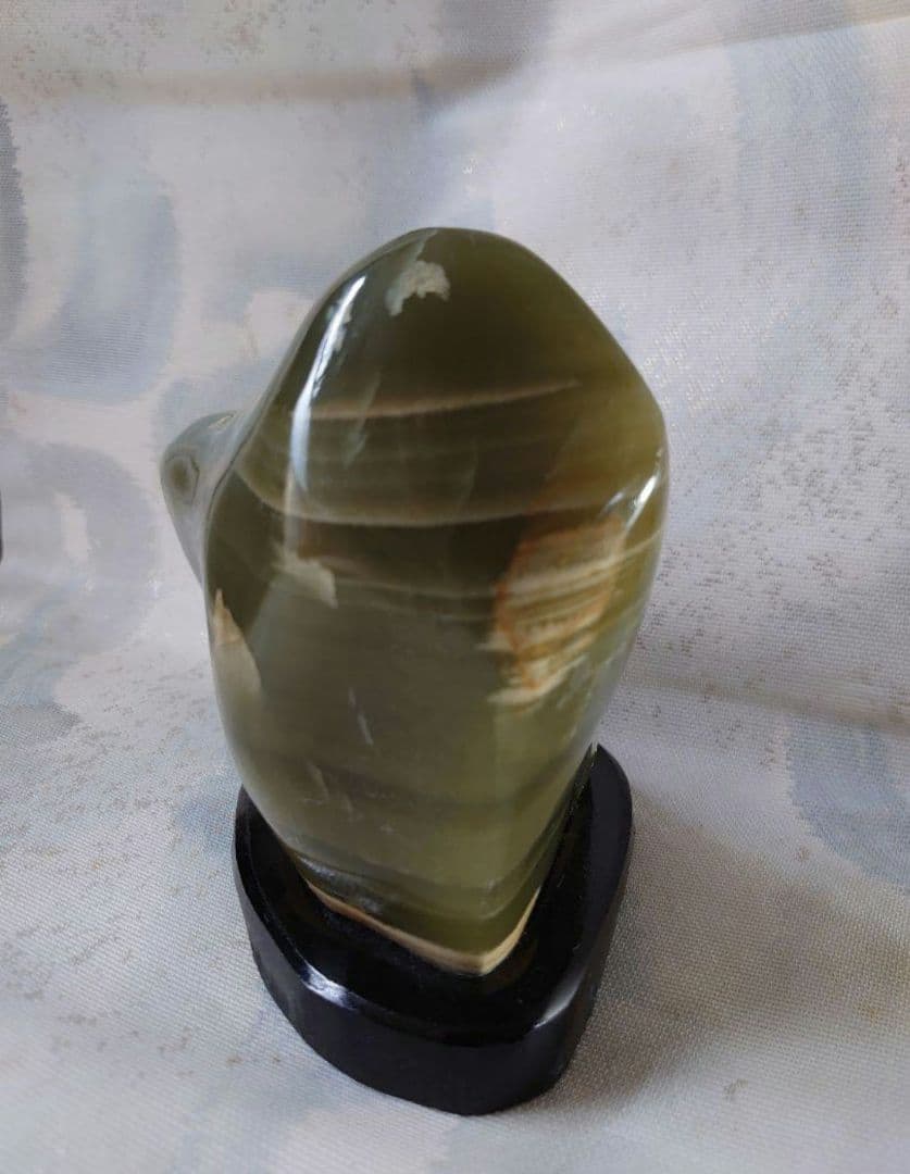 綺麗❤️翡翠石 鑑賞石 緑石 天然石 水石 置物 骨董品 1. 1kg