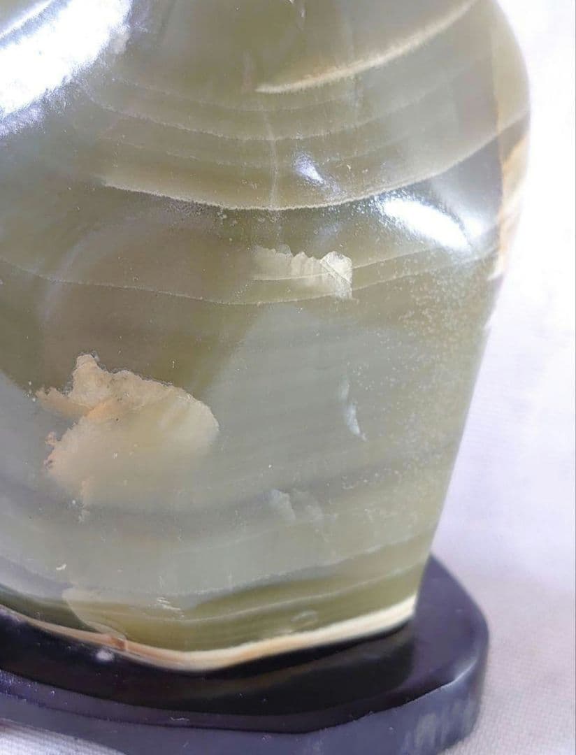 綺麗❤️翡翠石 鑑賞石 緑石 天然石 水石 置物 骨董品 1. 1kg