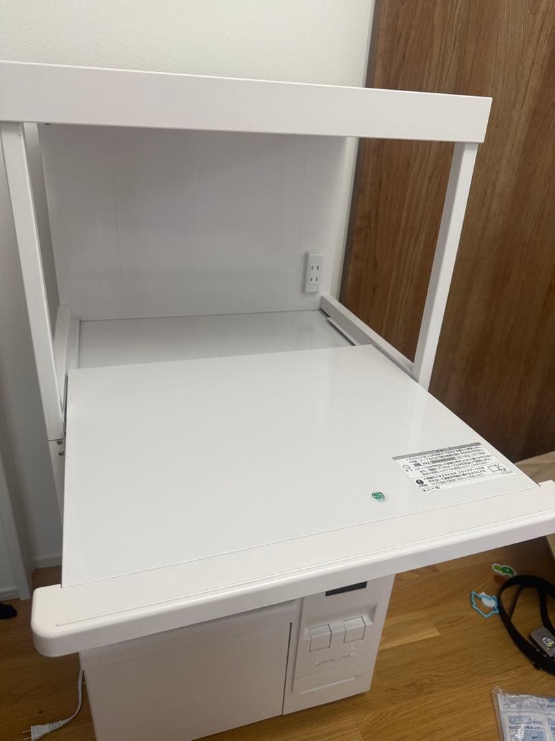 レンジ台 計量米びつ付 12kg エムケー精工