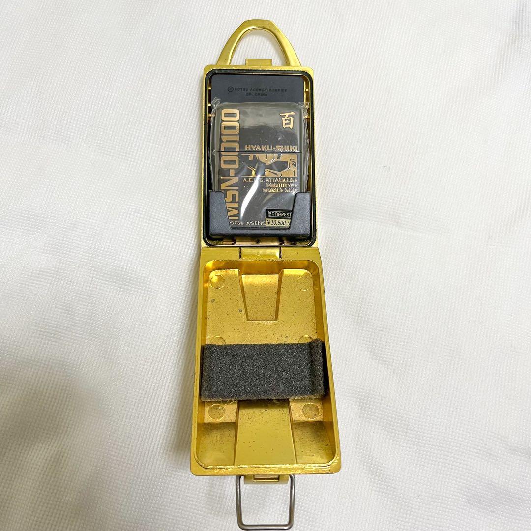 超希少 ガンダム 百式 zippo 専用ケース付き ライター - メルカリ