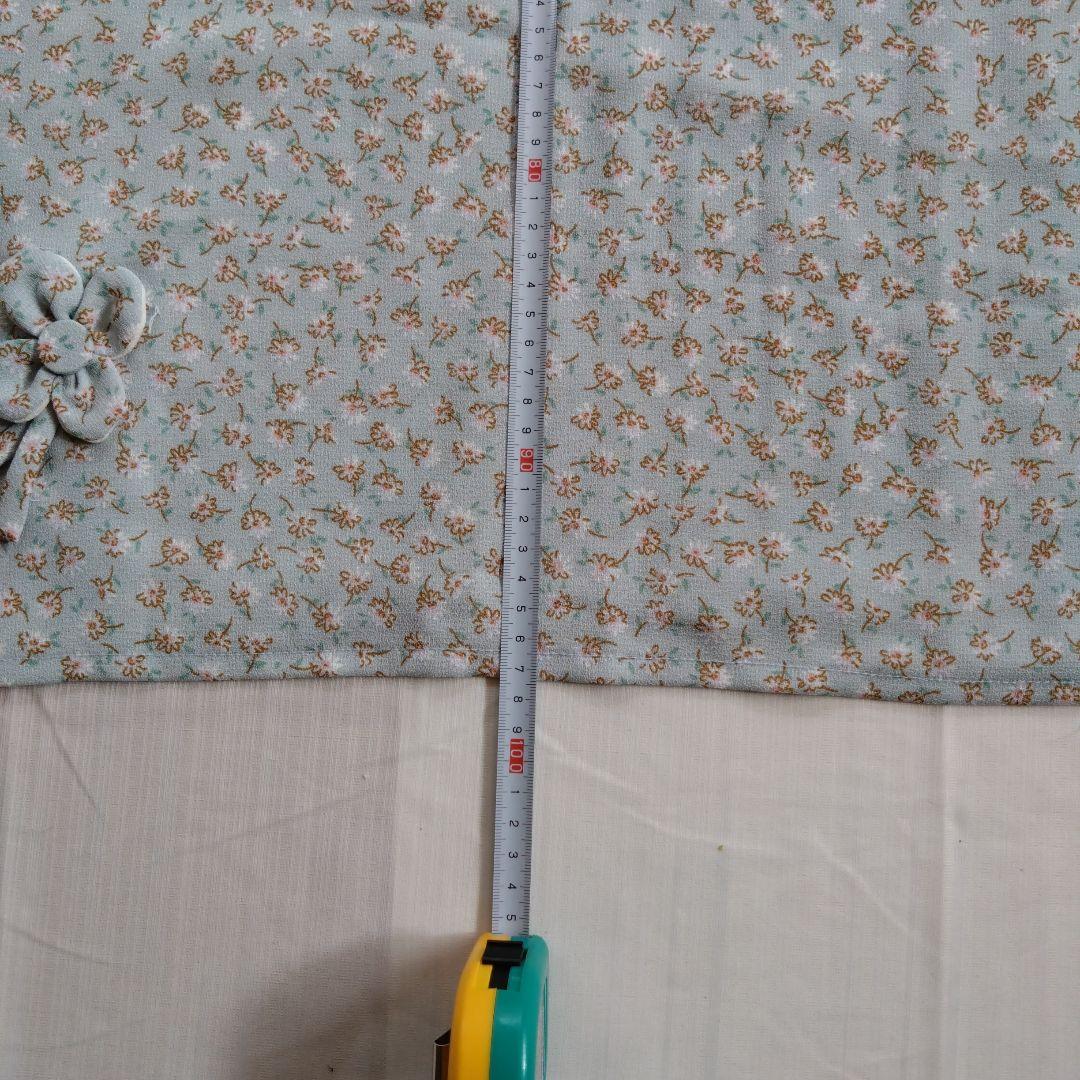 エプロン　花柄