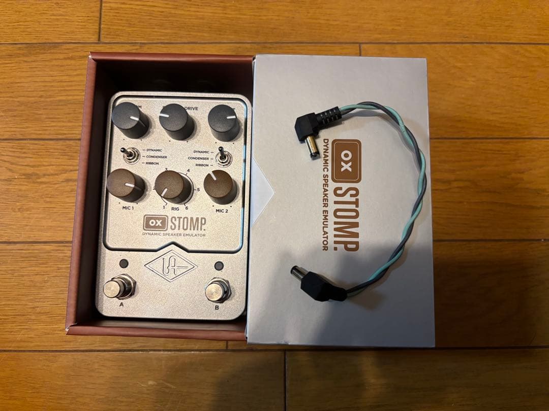 UAFX OX STOMP ダイナミックスピーカーエミュレーター