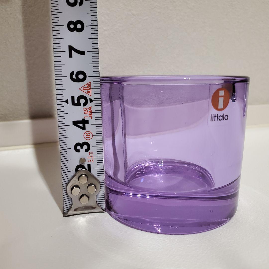  イッタラ キビ ラベンダー パープル キャンドルホルダー 新品