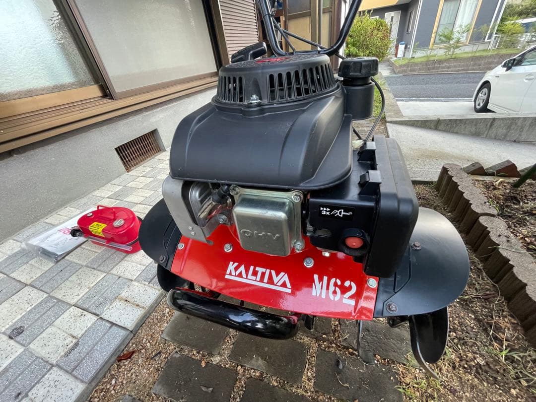 引取り限定」コメリオリジナルブランドKALYIVA 4サイクル耕運機 M62