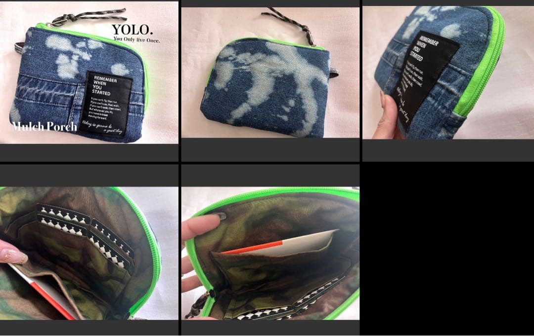 半月型ショルダーバッグ