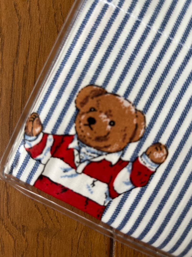 今週終了～ラルフローレンのクッションカバー　ポロベア　２５ｃｍ×４０ｃｍ