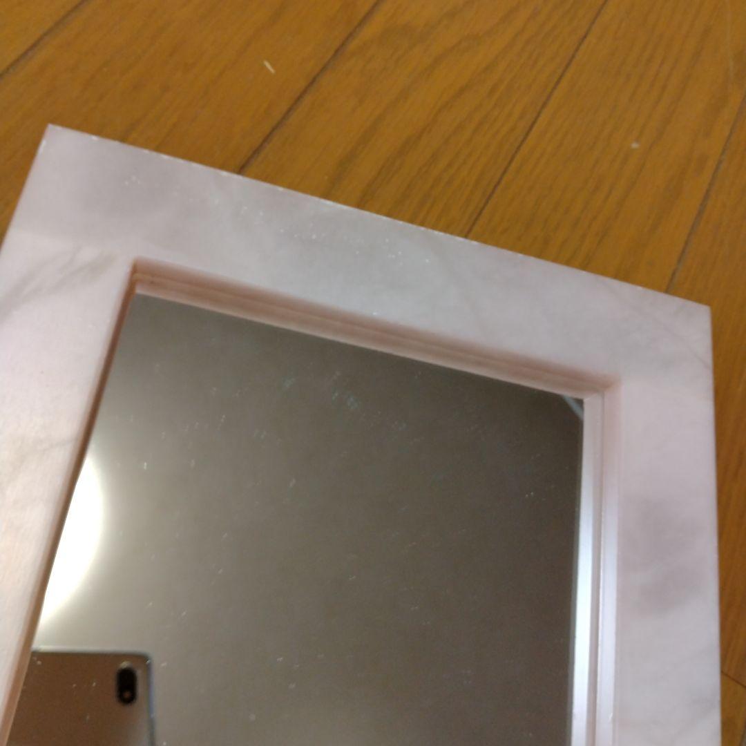 気まぐれセール❗ドマン Demain 鏡 アラバスター イタリー製 大理石