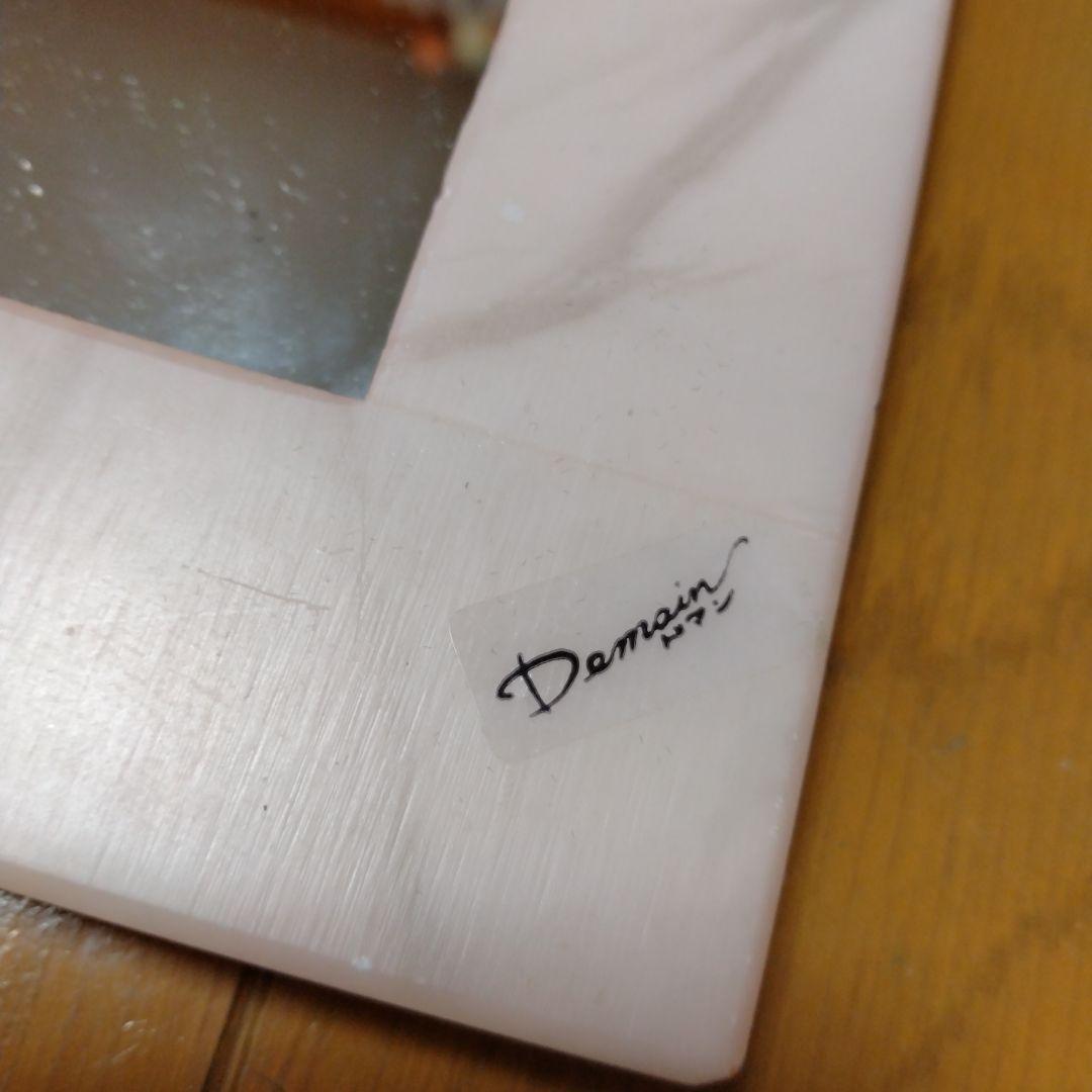 気まぐれセール❗ドマン Demain 鏡 アラバスター イタリー製 大理石