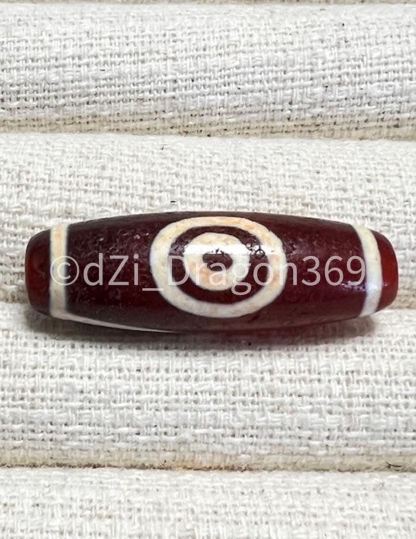 【入手困難】Dzi beadsジービーズ 台湾 上肯社製 紅玉髄 一眼山水天珠