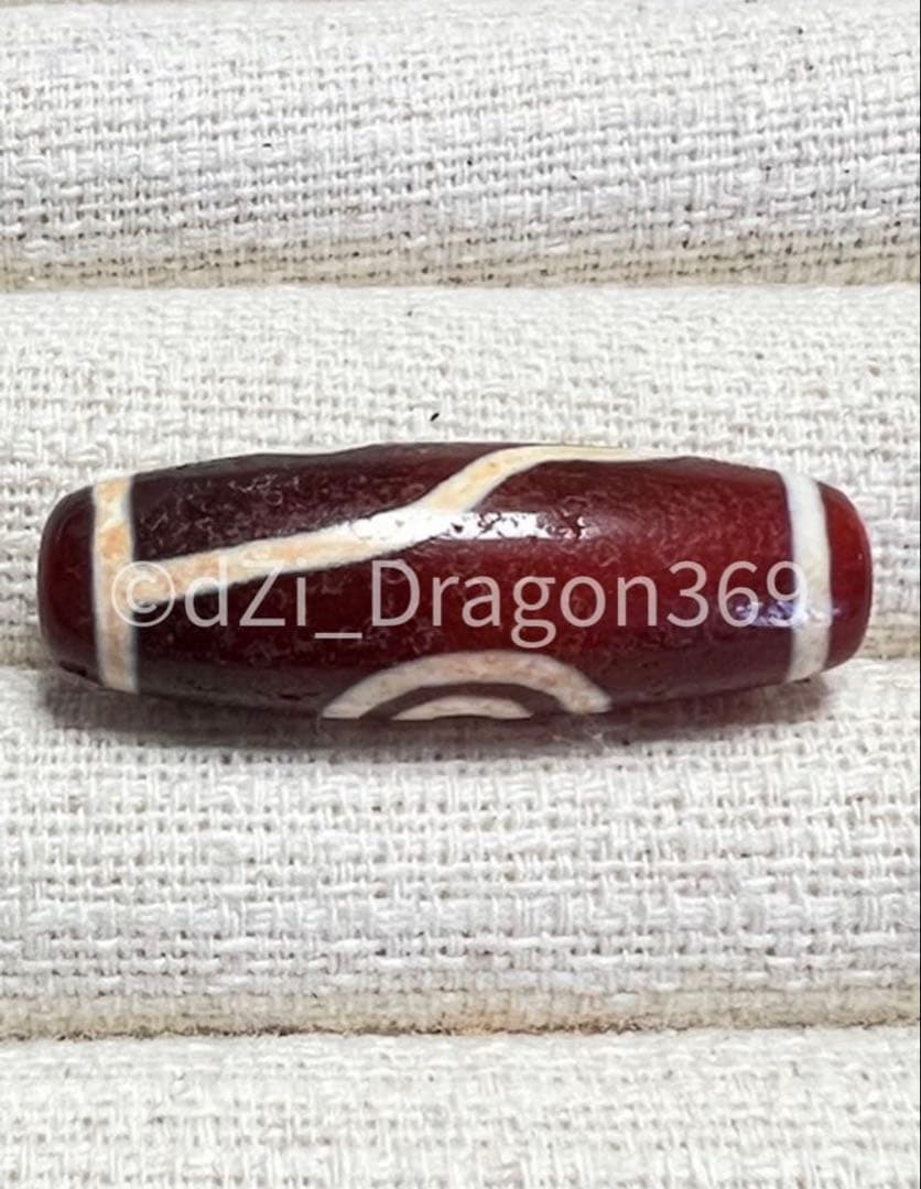 【入手困難】Dzi beadsジービーズ 台湾 上肯社製 紅玉髄 一眼山水天珠