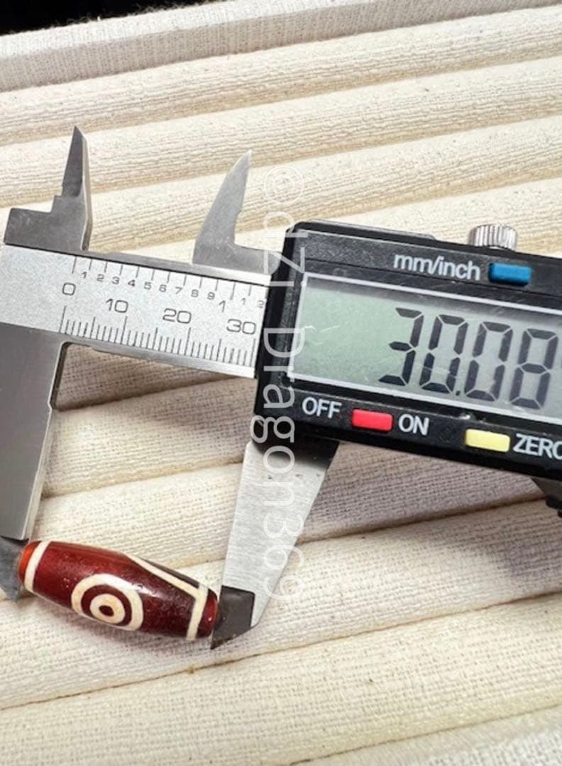 【入手困難】Dzi beadsジービーズ 台湾 上肯社製 紅玉髄 一眼山水天珠