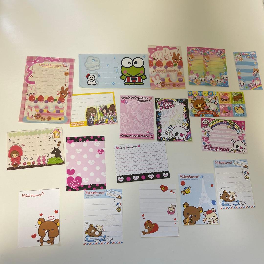 平成レトロ 手紙セット メモ帳 大量まとめ売り 平成女児 - メルカリ