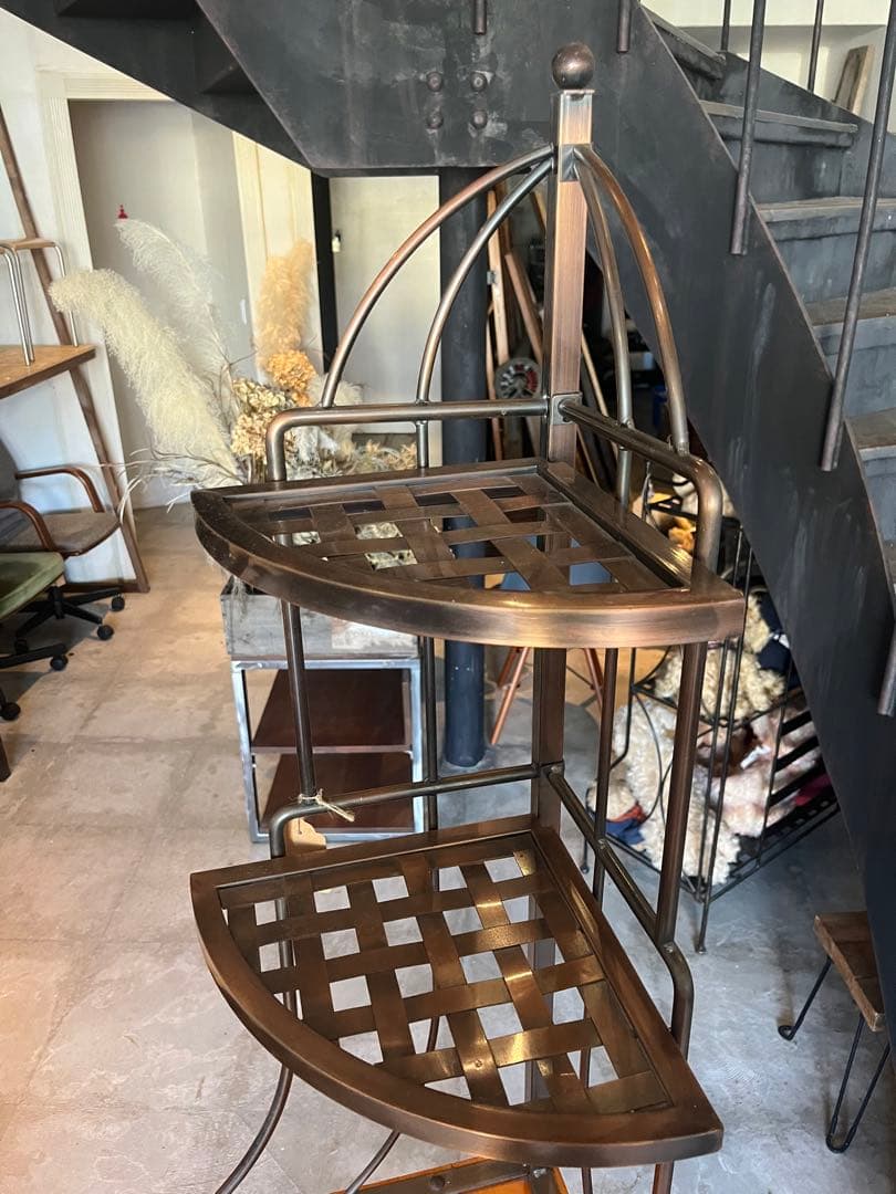 コーナーラック　花瓶台