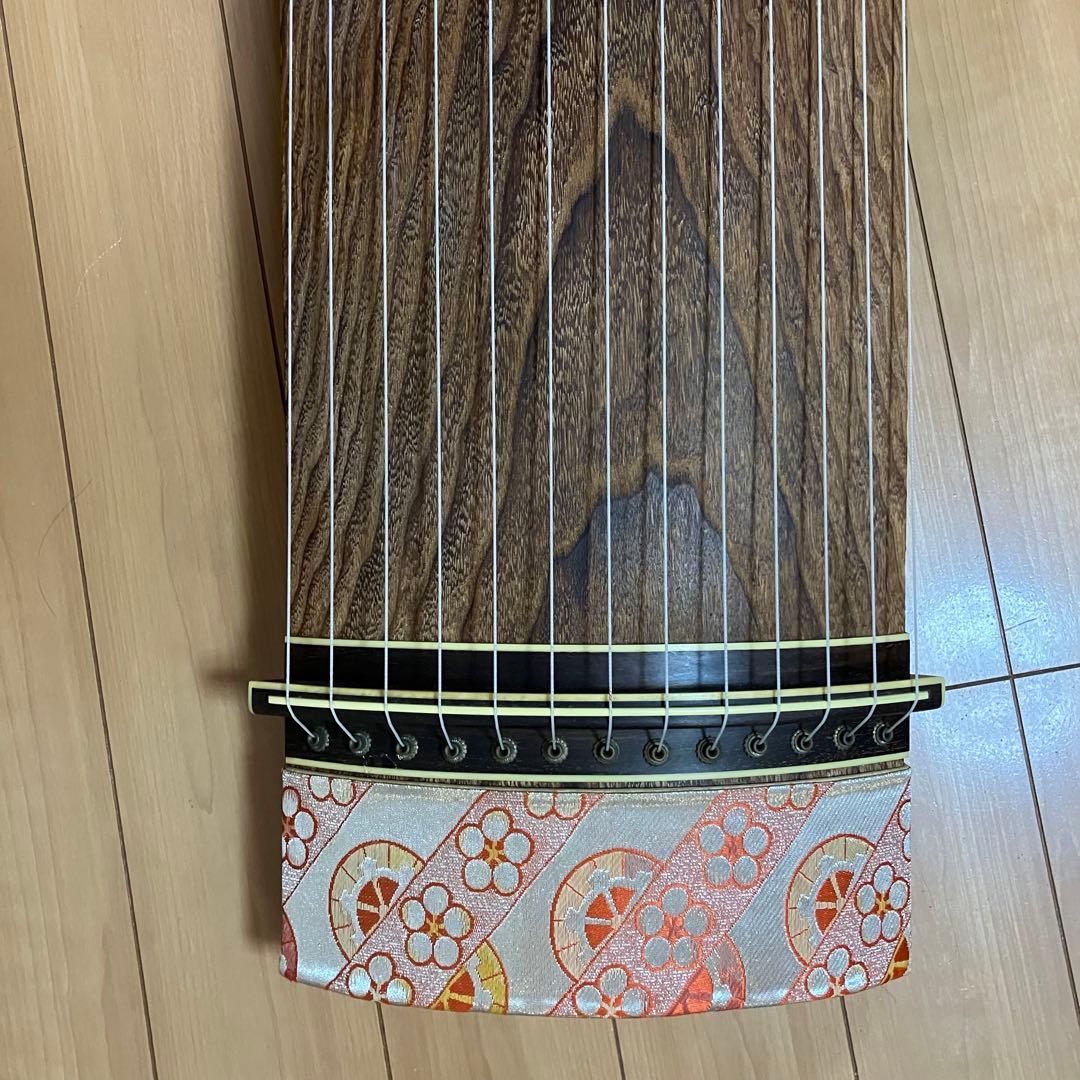 13弦 筝 琴 詩絵あり すだれ彫り - メルカリ