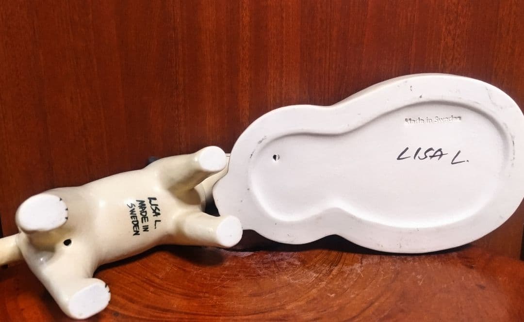 リサラーソン マイ＆ケンネルブルテリア ２点セット 北欧 美品