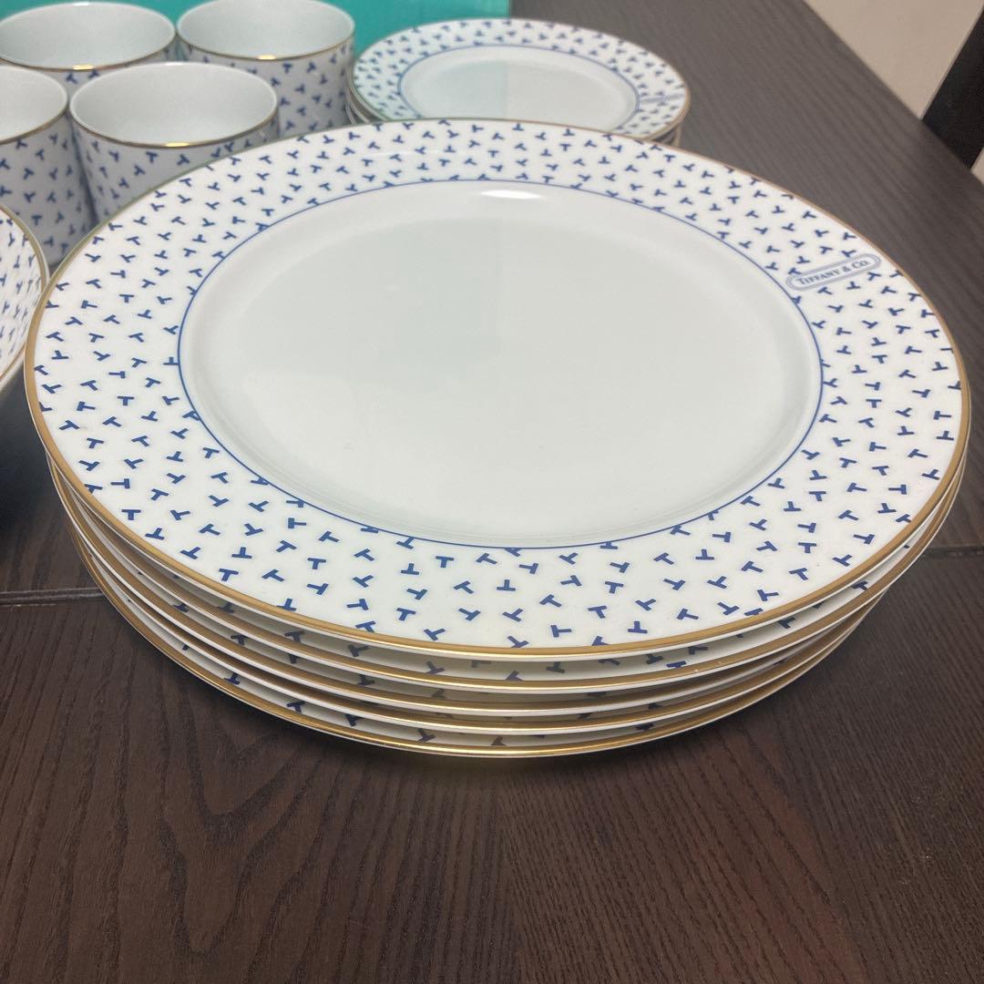 TIFFANY&CO.ティファニーダンシングt食器16点セット