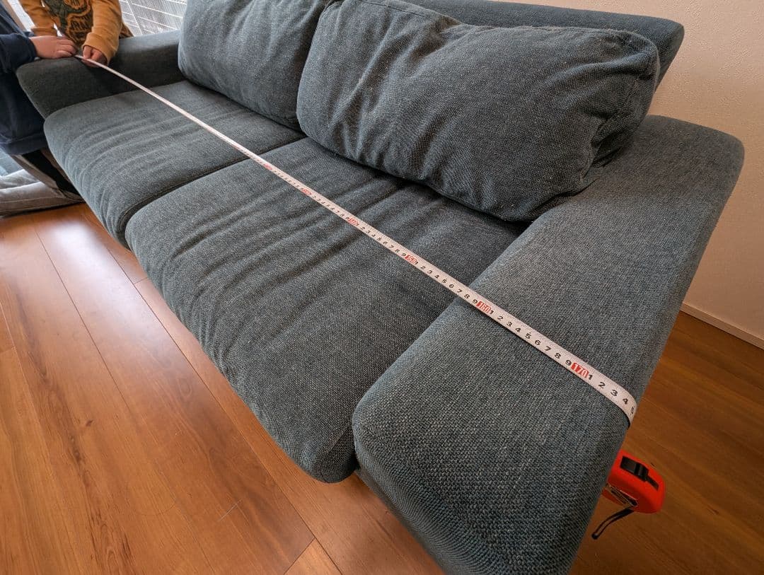 t*6様 ブルックリン風布製ソファ ー