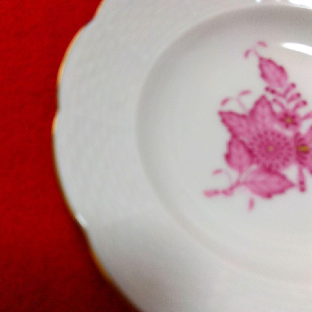 新新品ヘレンド アポニ- グリ-ン ベビ-ピンク オリエンタルボウルペア