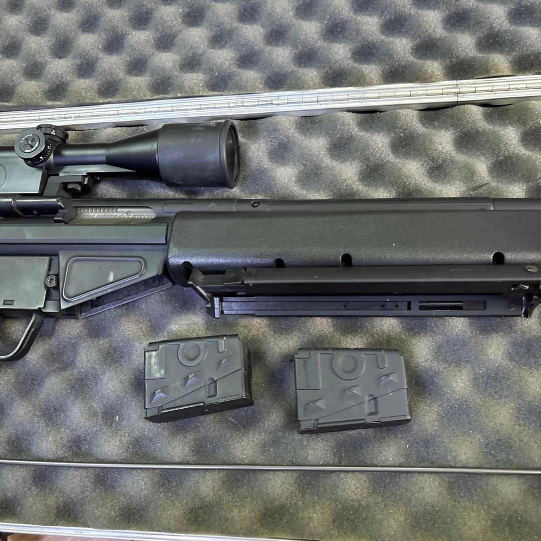 東京マルイ PSG-1 電動ガン 動作確認済 ガンケース マガジン2個