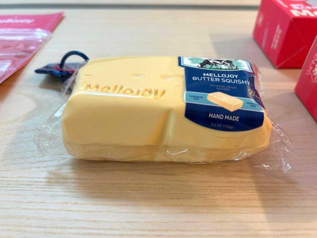 mellojoy メロジョイスクイーズ スフレ と 新バージョン青タグ バター