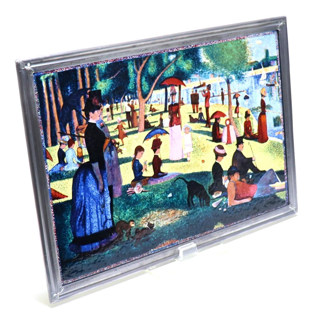 グランド・ジャット島の日曜日の午後 ヴィンテージステンドグラス ジョルジュスーラ