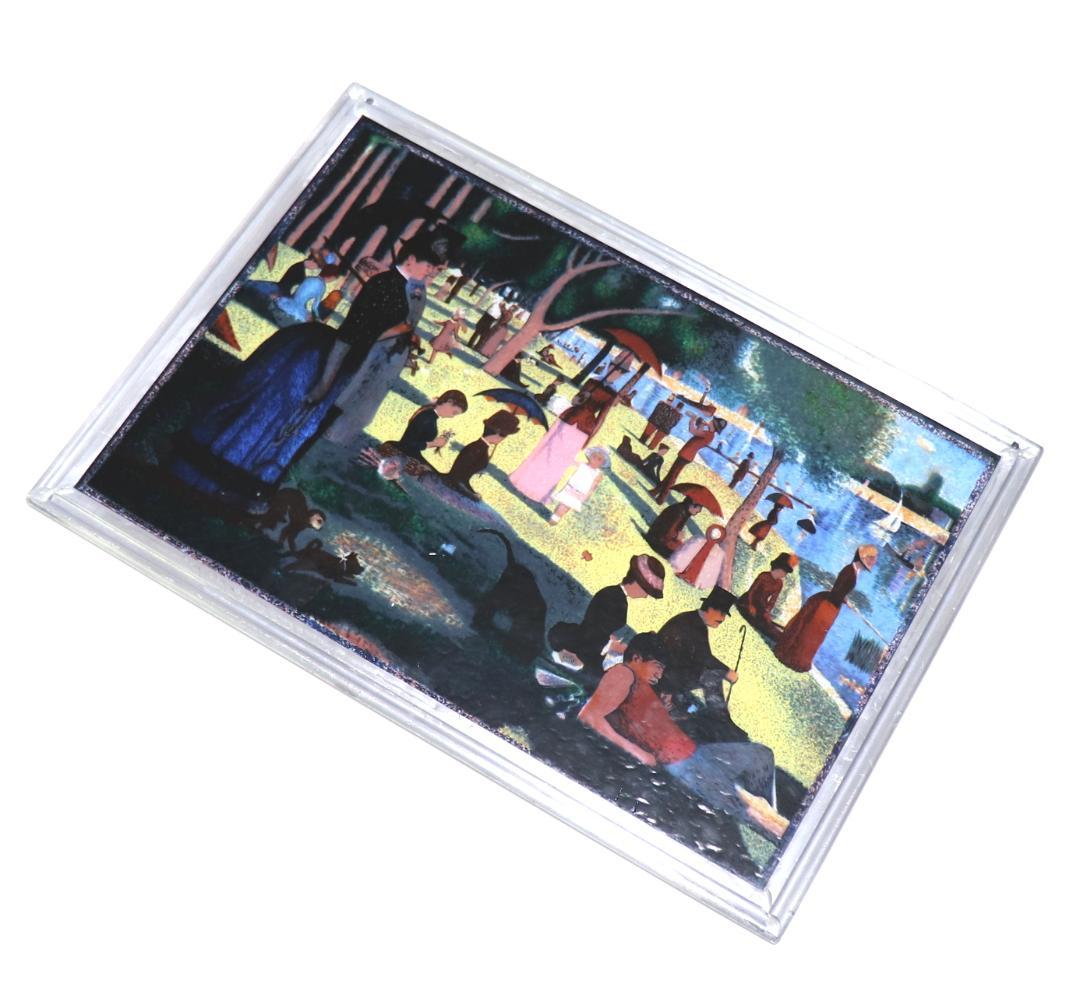 グランド・ジャット島の日曜日の午後 ヴィンテージステンドグラス ジョルジュスーラ