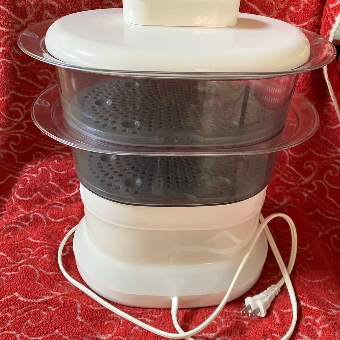 ティファールミニコンパクトデジタル　スチームクッカー　電気蒸し器　温野菜