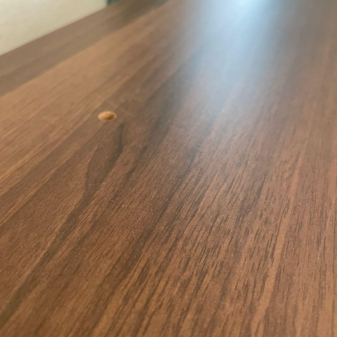 【組立て済】LOWYA 本棚 ブックシェルフ 下段 ウォルナット