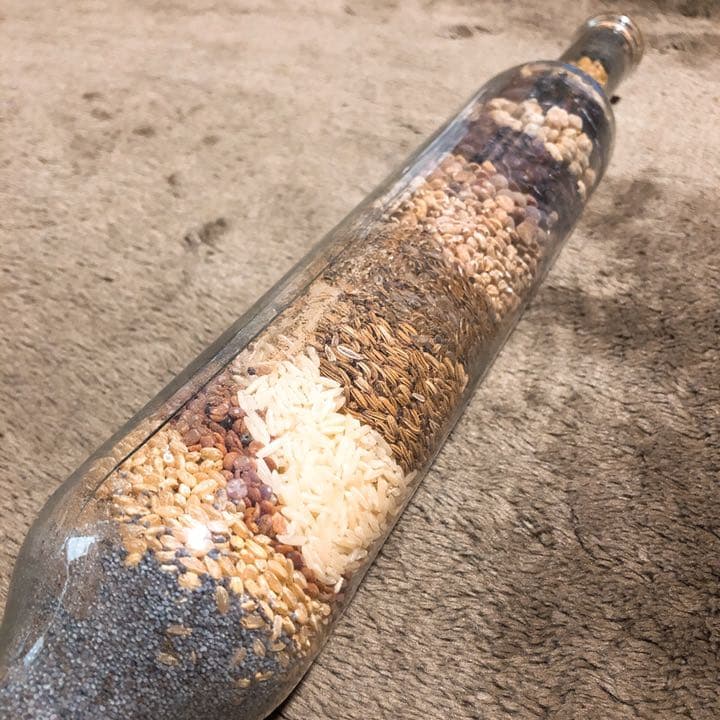 スパイス ガラスボトル glass bottle インテリア ハーバリウム風